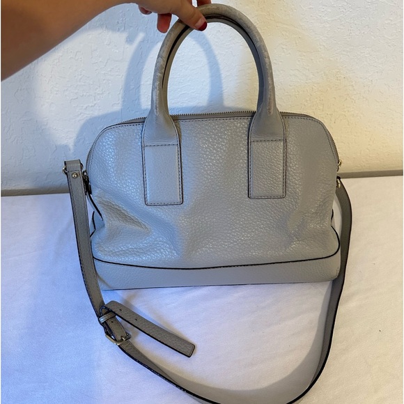 Kate Spade Gray Leather Bag - Picture 2 of 13